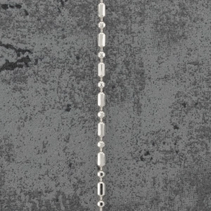 Łańcuszek srebrny 1,7mm patyk kulka diamentowany wybór długości 38-70cm