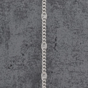 Łańcuszek srebrny pancerka 2,2mm z rozetką wybór długości 38-60cm