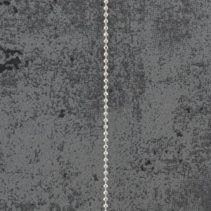 Łańcuszek srebrny kulki diamentowane 1,0mm wybór długości 36-60cm