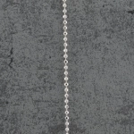 Łańcuszek srebrny kulki diamentowane 1,5mm wybór długości 36-80cm