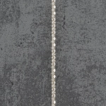Łańcuszek srebrny koreana + popcorn 2,3mm wybór długości 40-80cm