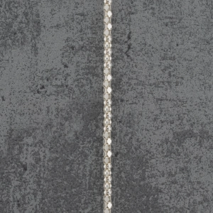 Łańcuszek srebrny koreana + popcorn 2,3mm wybór długości 40-80cm