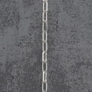 Łańcuszek srebrny oczkowy 3,7mm wybór długości 45-80cm