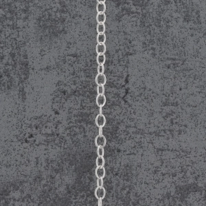 Bransoletka srebrna owalne oczka 2,8mm 20cm