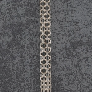 Łańcuszek srebrny bismark 4,6mm 50cm